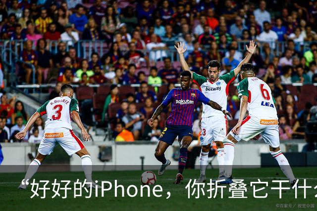 “好好的iPhone，你折叠它干什么玩意儿呢？”