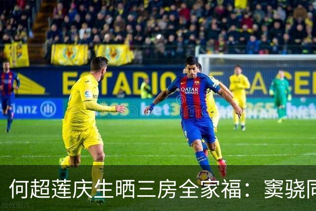 何超莲庆生晒三房全家福：窦骁同框入镜，两人同色系穿搭引关注